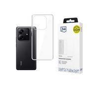3MK Clear Case CUSTODIA per Xiaomi Redmi Note 14 5G, Trasparente