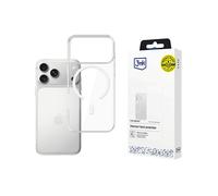 3MK Clear MagCase MagSafe COVER per Apple iPhone 17 Pro Max, Trasparente