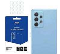 3MK [Confezione da 4 lenti flessibili in vetro compatibile con Samsung Galaxy A72 5G (A725F) in vetro ibrido per fotocamera