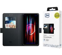 3mk custodia protettiva per Samsung Galaxy A05 con funzione stand-up custodia del telefono cellulare flip case con slot per schede flip cover