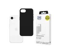 3MK Funda de silicona 3MK mate para iPhone 16e Negro Capa/Bolsa per Apple Apple iphone 16E, Black