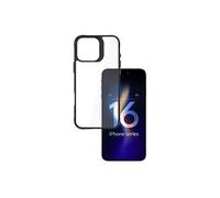 3MK Funda Satin Armor 3MK iPhone 16 Pro Transparente/Negro Capa/Bolsa per Apple Apple iPhone 16 Pro, Black