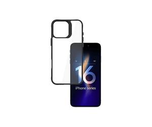 3MK Funda Satin Armor 3MK iPhone 16 Pro Transparente/Negro Capa/Bolsa per Apple Apple iPhone 16 Pro, Black
