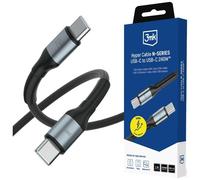 3MK Hyper Cable N-SERIES USB-C/USB-C 1 m 240W nero