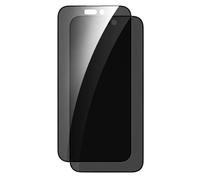 3mk, Lotto di 2 Vetro Temprato per iPhone 14 Pro Anti-spia, Nero trasparente