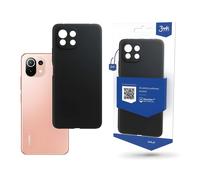 3mk Matt case custodia per Xiaomi Mi 11 Lite 5G/Mi 11 Lite 4G - Juoda