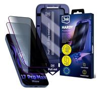 3MK Privzone 9H Vetro Privacy con applicatore per Apple iPhone 17 Pro Max, 2 pezzi, filtro privacy Anti-Spy 28°, durezza 9H