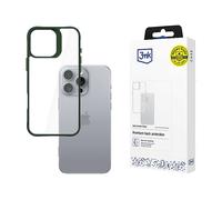 Custodia per iPhone 16 Pro Max 3MK SatinArmor+ di grado militare, colore verde