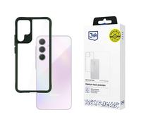 3MK Satin Armor + Custodia per cellulare per Samsung Galaxy A35 5G, Verde, Trasparente