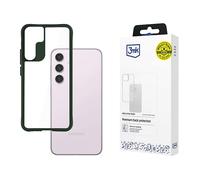 3MK Satin Armor + Custodia per cellulare per Samsung Galaxy S24, Verde, Trasparente