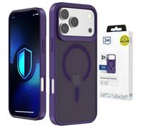 3MK Smoke MagCase Custodia MagSafe per iPhone 17 Pro Max Viola
