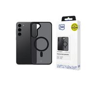 3MK Smoke MagCase CUSTODIA per Samsung Galaxy S23 5G, Grigio