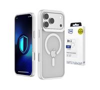 3MK Smoke MagCase CUSTODIA PROTETTIVA per Apple Universale, Bianco