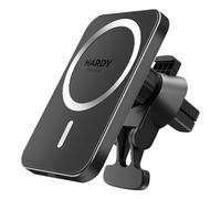 3mk Supporto auto caricabatterie MagSafe 15W porta USB-C bocchetta aria, Nero