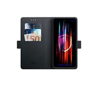 3MK Wallet Case Capa/Bolsa per Marca Xiaomi Redmi Note 13 Pro, Nero