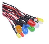 3mm 5mm 10mm LED Diffusi Precablaggiati 12V 20cm