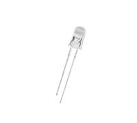 3mm 5mm Candela Led Sfarfallio Rosso Giallo Bianco caldo Luce tremolante Led Flash Lampeggia Fai da te Dip Led Diodo Lampada a luce intermittente (Color : Yellow, Size : 10pcs 5mm)