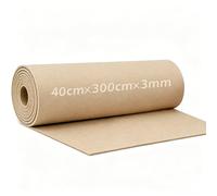 3mm Feltro Beige per Artigianato, 40 cm x 3M Feltro Morbido Tinta Unita