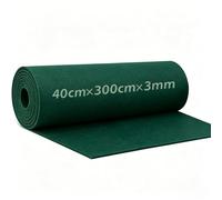 3mm Feltro Verde per Artigianato, 40 cm x 3M Feltro Morbido Tinta Unita