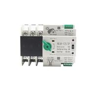 3P AC400V 20A 32A 50A 63A 80A 100A 125A Uninterruptible Dual Power Automatic Transfer Switch ATS For Solar Inverter ATS MQXFCZUX(40A)