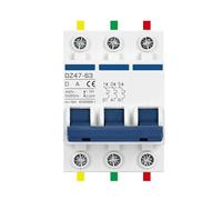 3P DZ47 D curva motore AC interruttore 10A ~ 125A 400V interruttore di avvio macchina attrezzature industriali pompa dell'acqua ad alta corrente(50A)