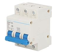 3P Miniature Circuit Breaker DIN Rail Mount Low Voltage Air Switch AC 400V 40A DZ47-63 C40