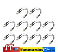 3P XLR Female Jack to Dual 2 Male Plug Y Splitter Adaptor Cord Cable 1Ft IT