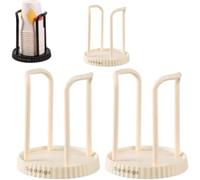 3Pacchi Portabottiglie Per Tazze Dispenser Per Bicchieri Di Carta Da Tè, dispenser per bicchieri di carta usa e getta,Supporto Per Espositore Per Tazze, Dispenser Per Bicchieri Di Plastica, Porta Bicc