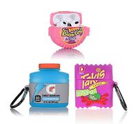 (3Pack) Custodia per Airpods 3rd Generation (2022), XMBYGY Silicone Airpods 3 Custodia Protettiva Cover con Cute Funny Skin Design, con Portachiavi (Takis+G+Bubba)