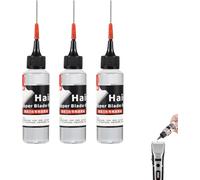 3pack Olio Per Tagliacapelli,Olio Lubrificante per Ra soi e Tosatrici Elettriche,Clipper Oil Professionale,Olio per Meccanica di Precisione,olio da ba rbiere per tagliacapelli,previene la ruggine.60ml