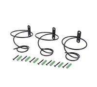 3Pack Simple Single Bottle Wall-Mounted Wine Rack, Display Metal Hangi