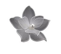 3pc bianco fiore di seta forcine clip laterali for la sposa accessori for capelli da sposa super fata floreale copricapo fermagli for capelli for le donne festa(Color-18)