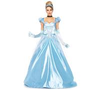 3PC. Classico abito lungo Cenerentola