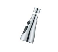 3pc Faucet Extender Metal Alloy,Three Modes,Head Water Saver Home Extended Shower Spray Filter Per Cucina(Three modes)