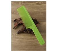 3pc leggero grande formato barbiere flat top taglio pettine tagliacapelli sopra di capelli manico antiscivolo plastica parrucchiere sbiadimento(Green)