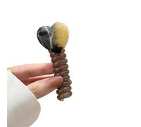 3pc Minimalist Bubble Braid Headband With Phone Line Hair Loop Rope Tied Ponytail Accessory(A)