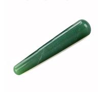 3pc Naturale Verde Giada Yoni Uovo di Cristallo Uovo di Pietra Uova di Kegel Palle di Esercizio Ginnico Massaggio Sfera di Quarzo, Yoni Egg Set decorazione della stanza (Color : Massage Stick)