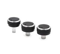 3Pc Nero Pannello Riscaldatore Interruttore Comando Manopola Per 2