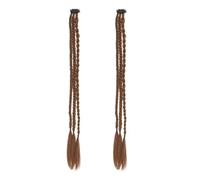 3pc Wig, Ponytail, Female Three-strand Braid, Elegant Braided Hair, Twisted, Natural Simulation Of Water Drop Clip(PY110-2-30-2)