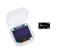 3PCS 0,96 pollici per modulo display OLED risoluzione 128x64 I2C interfaccia a due fili supporta per ARDUINO per contrasto migliorato auto-luminoso Include 10 fili (bianco)