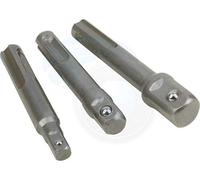 3pcs 1/4 3/8 1/2 SDS Plus Socket Driver Set punte trapano adattatore