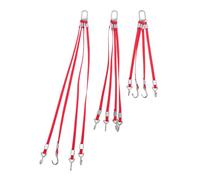 3PCS 1/50 Scale Crane Model Accessories with Realistic Rigging Set