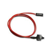 3pcs 2 Pin Sw Pc Power Cable On Off Push Button Atx Computer Switch Wire 22inch Cord