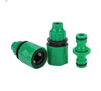 3Pcs 3/8 '' Hose End Connect Connect, Quick Connector Adapter per Home Garden Hose Repair Tool