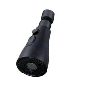 3pcs 3 In 1 Kitchen Faucet Extender Universal 360° Rotate Pull Out Tap Multi-mode Strong Flushing Booster Accessories Per Cucina(Black)