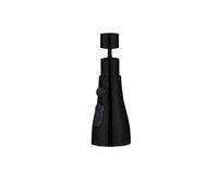 3pcs 3 in 1 Universal Rotation Faucet Filter Function Kitchen Sink Shower Spray Modes Accessories Gadgets Per Cucina(Black)