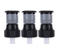 3pcs 360° Rotating Buried Sprinkler Nozzle | G1 / 2 Female Thread Adjustable Watering System for Lawn/Garden/Greenhouse | Sturdy Plastic, 1-4M Spray Range