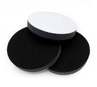 3Pcs 6 Pollici 150 Millimetri Gancio e Anello Morbido Spugna Cuscino Buffer Pad, Morbida Schiuma interfaccia Pad tampone tampone Supporto Pad per levigare lucidatura