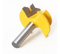 3pcs 8mm Shank Tongue & Groove Joint Assembly Router Bits Set 45 Gradi Lock Mitre Rout3/4" Stock Legno Taglio Strumenti for la lavorazione del legno