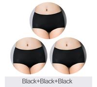 3pcs a Tenuta Multicolore Mestruale Mutandine - Donna Traspirante Periodo Intimo